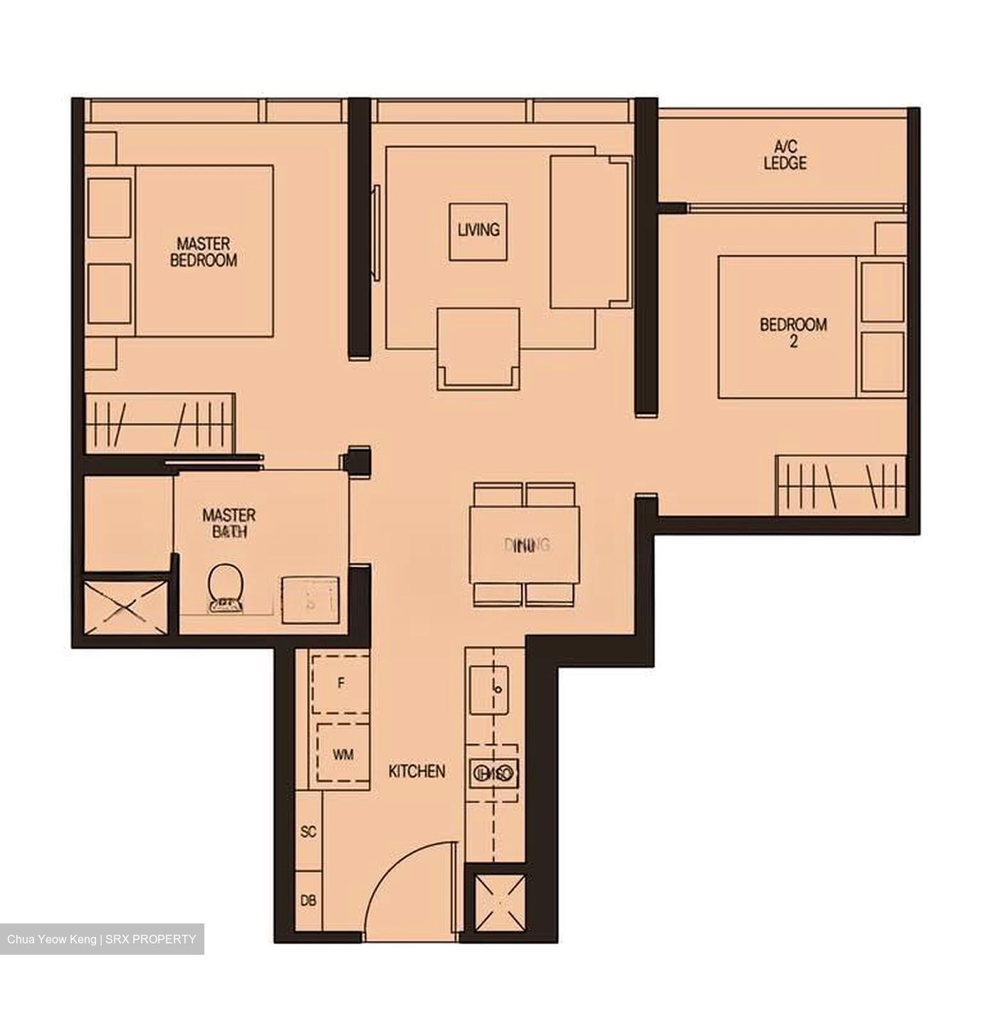 Midtown Modern (D7), Apartment #542570031